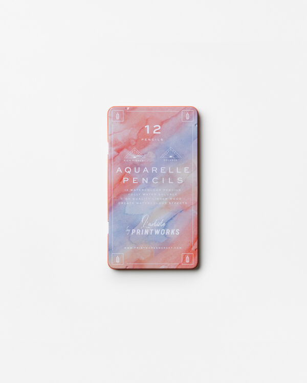Printworks | Akvarell sett | 12 blyanter - Bilde 2