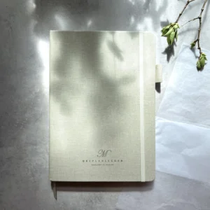 Kalenderbok B5 | Beige | Ettårig u/dato